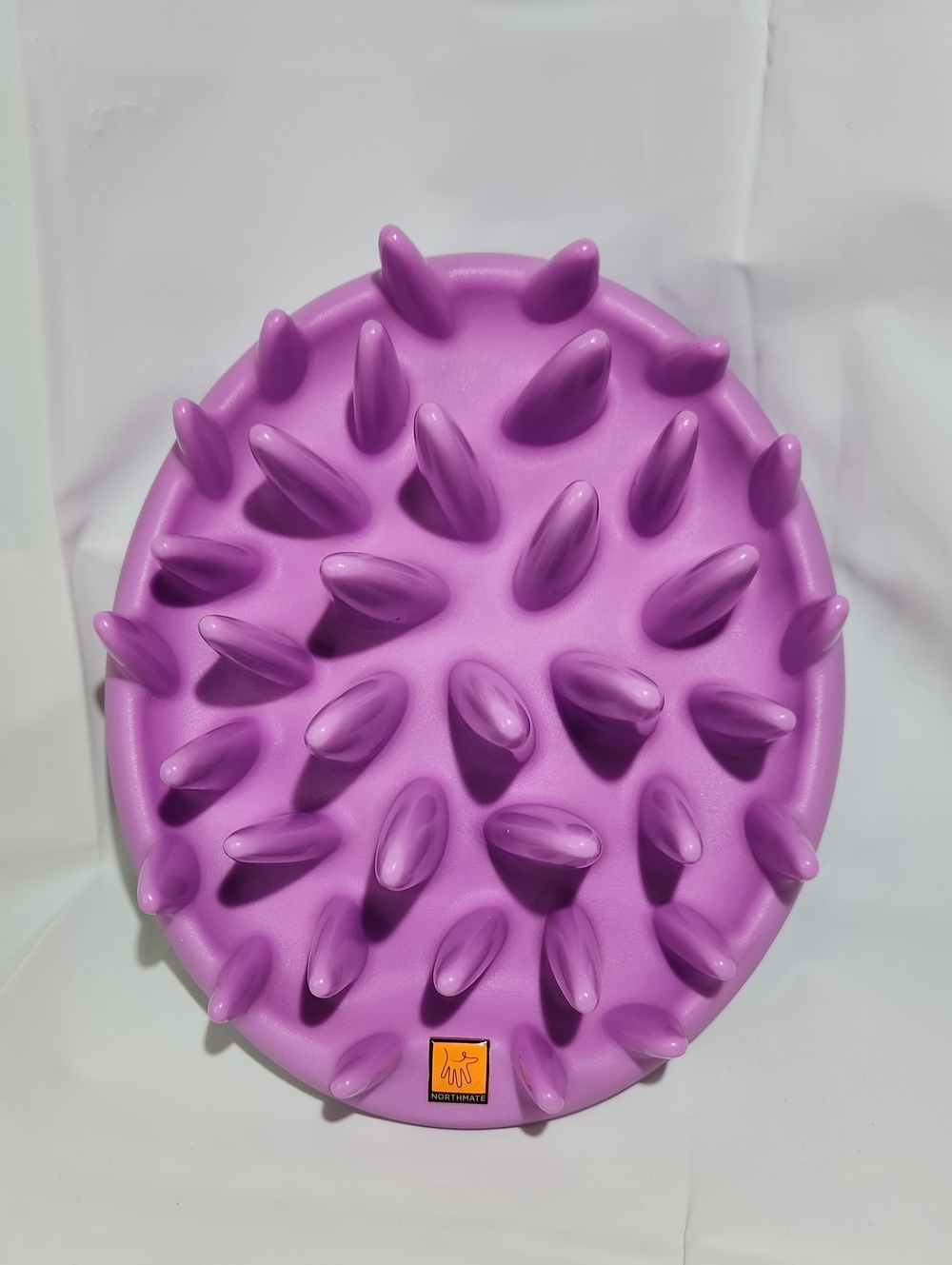 Northmate Catch Interactive Cat Slow Feeder, Purple Spikes
